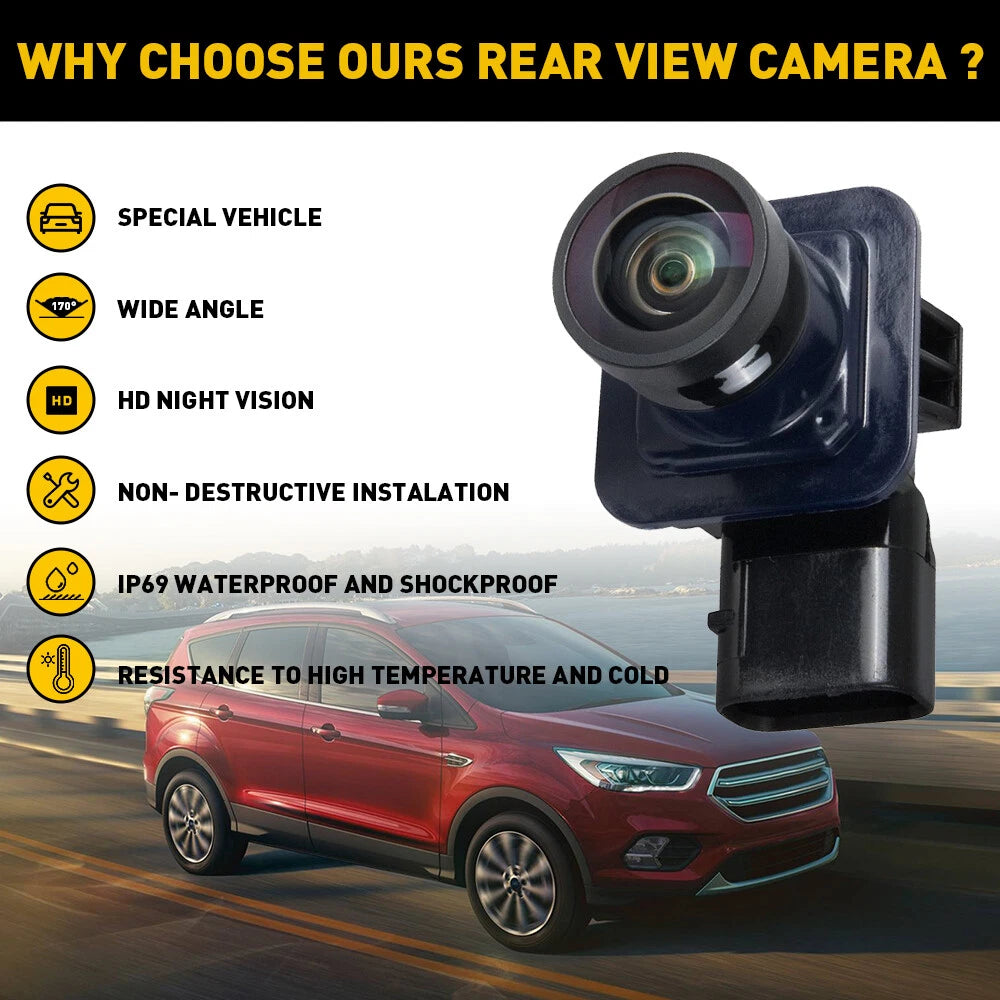 For Ford Escape 2013-2017 HD Rear View Back Up Backup Parking Camera EJ5Z19G490A 6B93BC-57