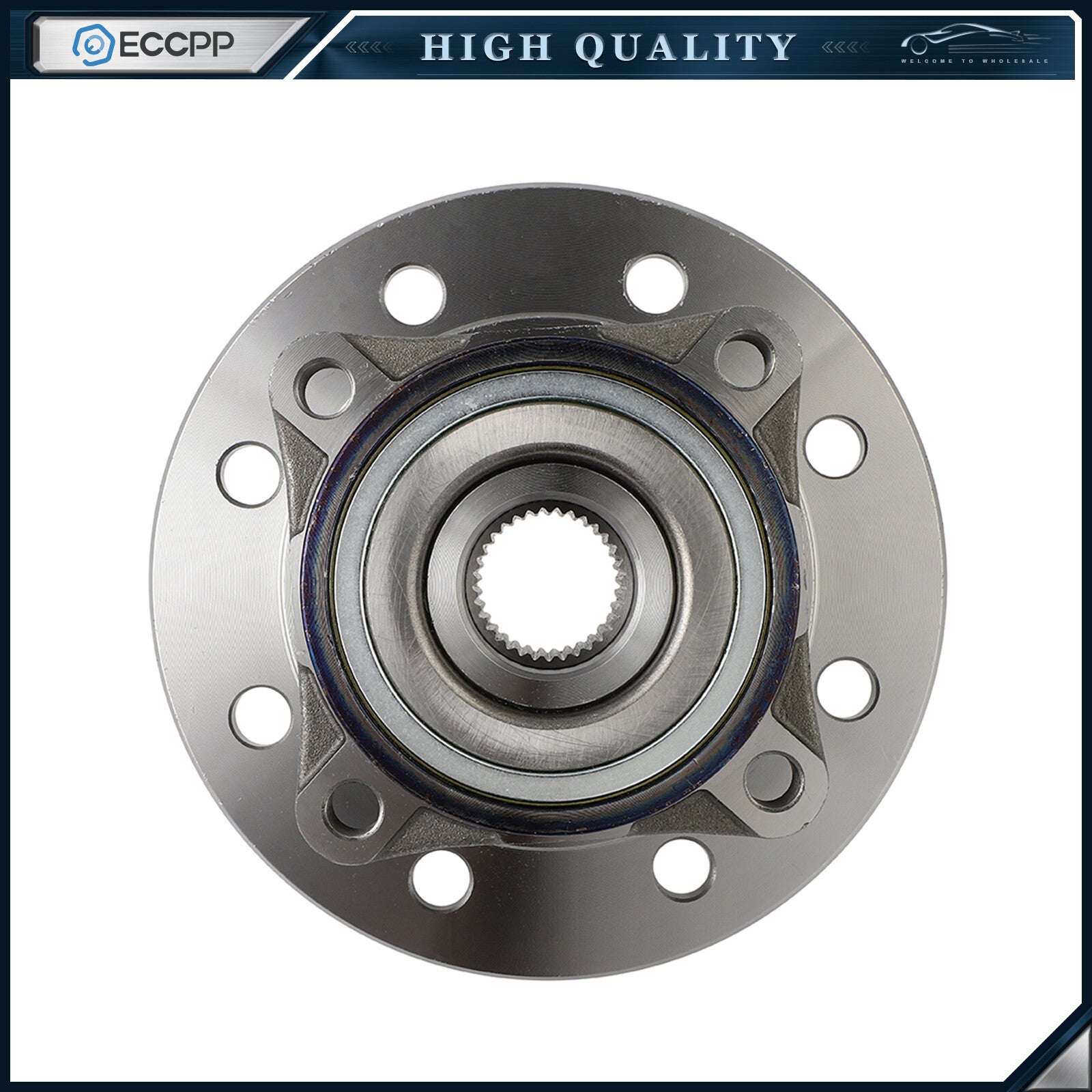 1Pc Wheel Hub Bearing Assembly Front For Dodge Ram 3500 4WD 1994 1995 1996 1997 6B93BC-57