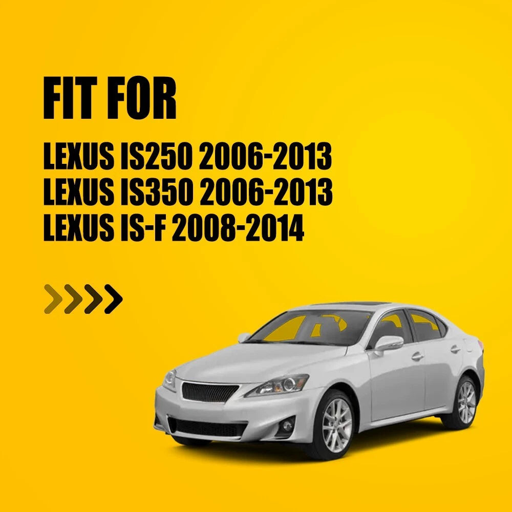 For Lexus IS250 IS350 Windshield Moulding Kit W/Clips Left & Right 2006-2013 EOA 6B93BC-57