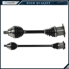 For Volkswagen Passat 2.0L 2012-15 2x Front CV Axles Automatic Dual Clutch Trans 6B93BC-57