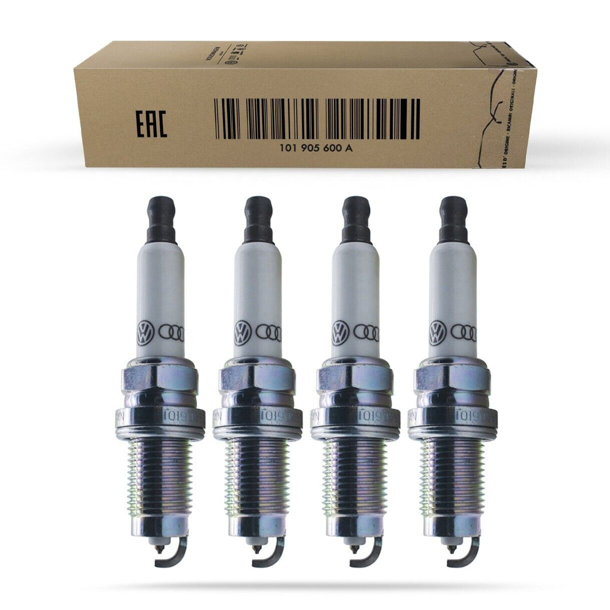 4PC  Spark plug 3586 PZFR6J-11, 101905600A For VW GOLF AUDI A8 4D8 4E NGK