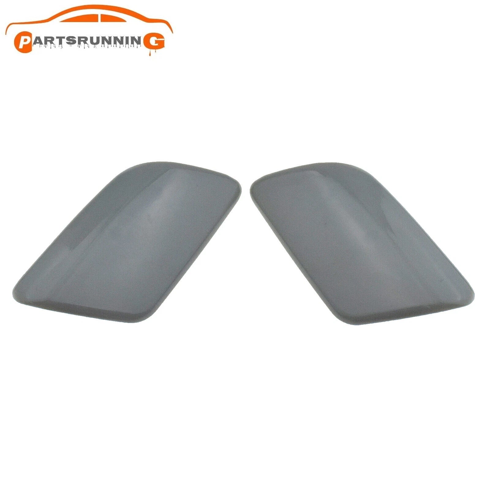 Pair L+R Headlight Washer Spray Nozzle Cover Set For Honda Accord VII 2003-2007 6B93BC-57