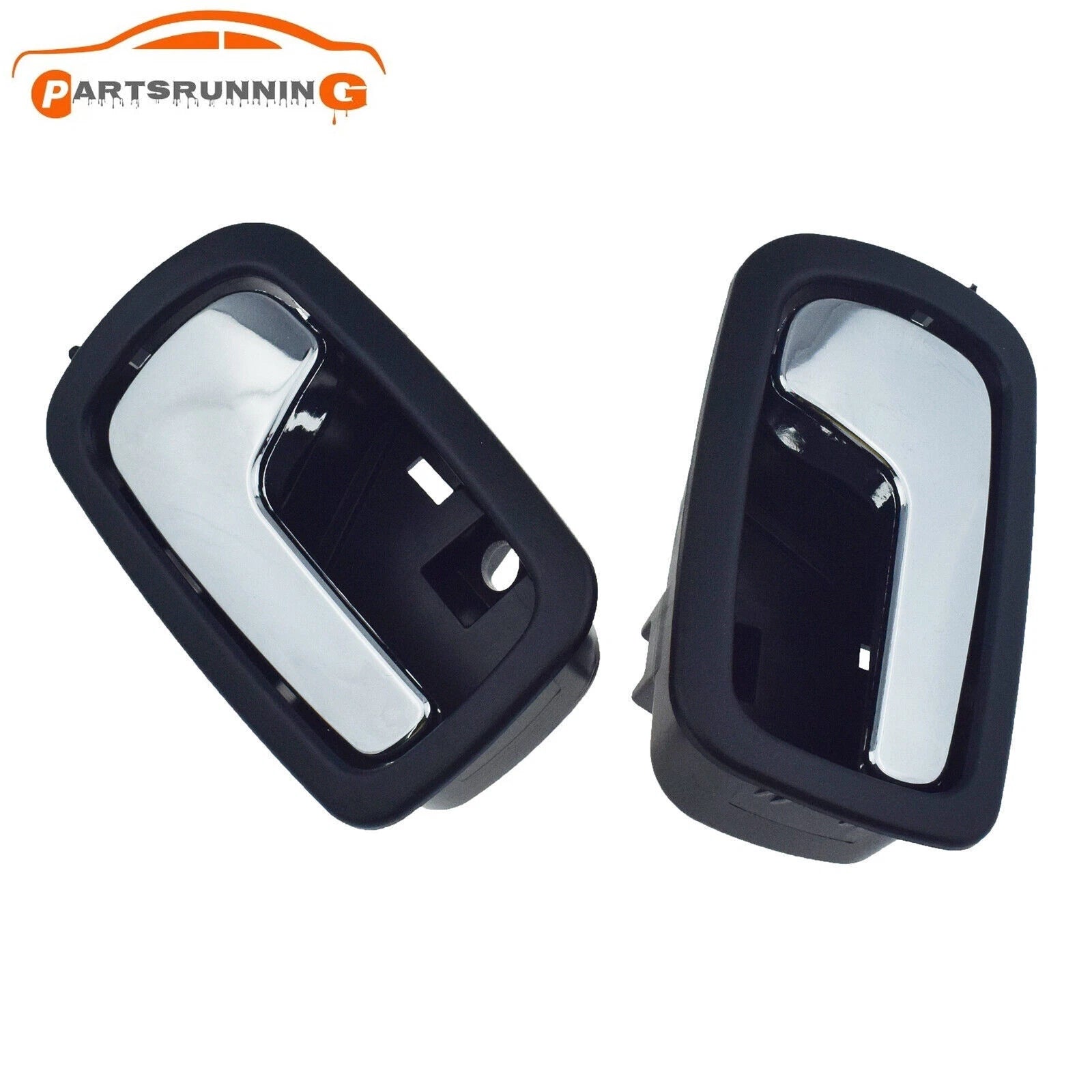 LH & RH Front Interior Door Handle Pair For 05-10 Chevy Cobalt 07-09 Pontiac G5 6B93BC-57