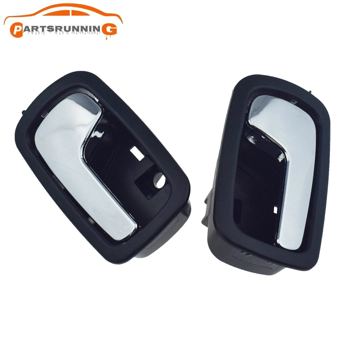 LH & RH Front Interior Door Handle Pair For 05-10 Chevy Cobalt 07-09 Pontiac G5 6B93BC-57