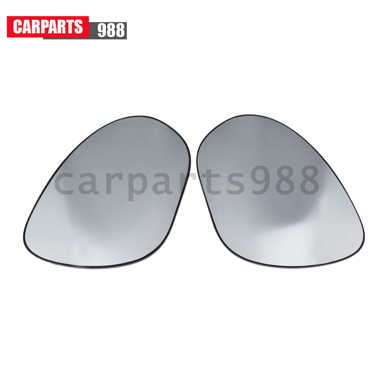2Pcs Left Right Side Mirror Glass Heated for Nissan Cube 2009-2014 Juke 2011-14 6B93BC-57