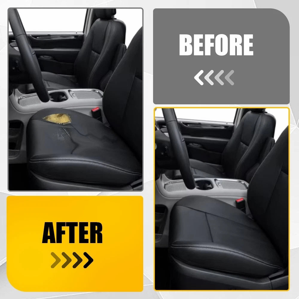 Fit 2011-2016 Chrysler Town Country LH Driver Leather Bottom Seat Cover Black EA 6B93BC-57