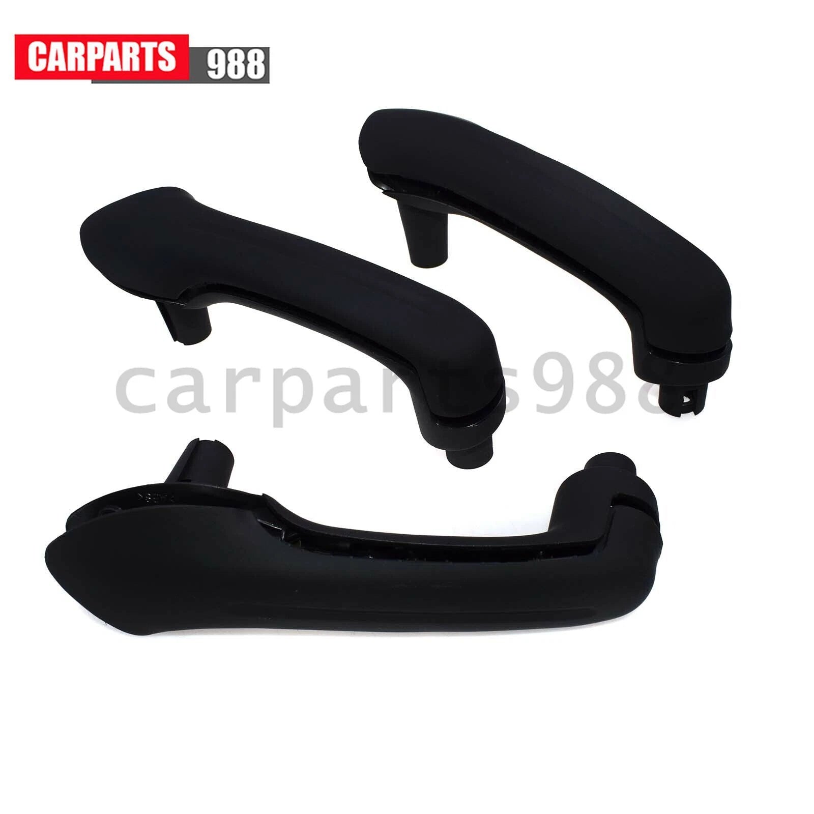Black Inside Door Grab Handle Panel For VW Jetta Golf MK4 1J0867171A 1J4867179A 6B93BC-57