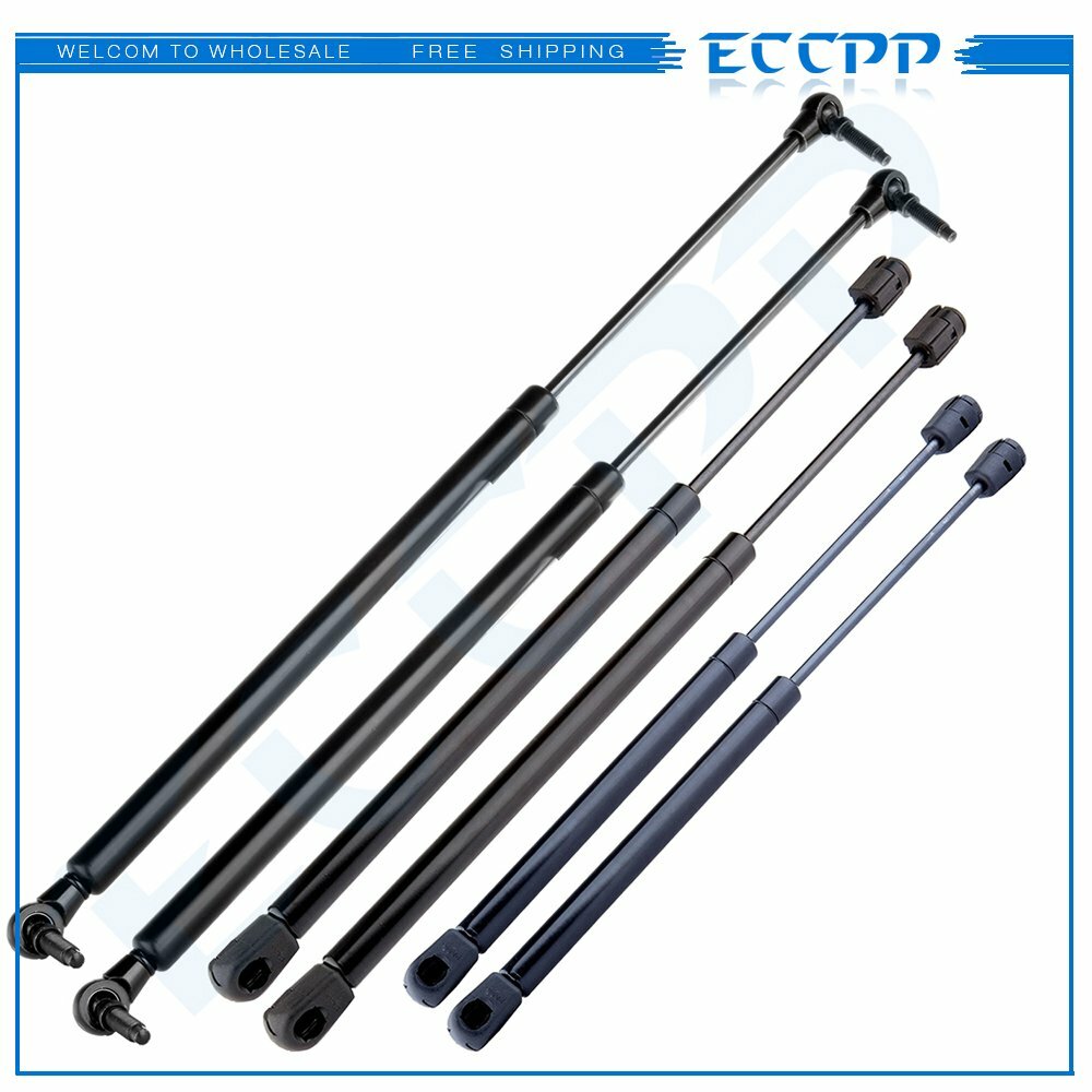 ECCPP 6x Window+Tailgate+Hood Lift Supports Struts For 05-10 Jeep Grand Cherokee ECCPP
