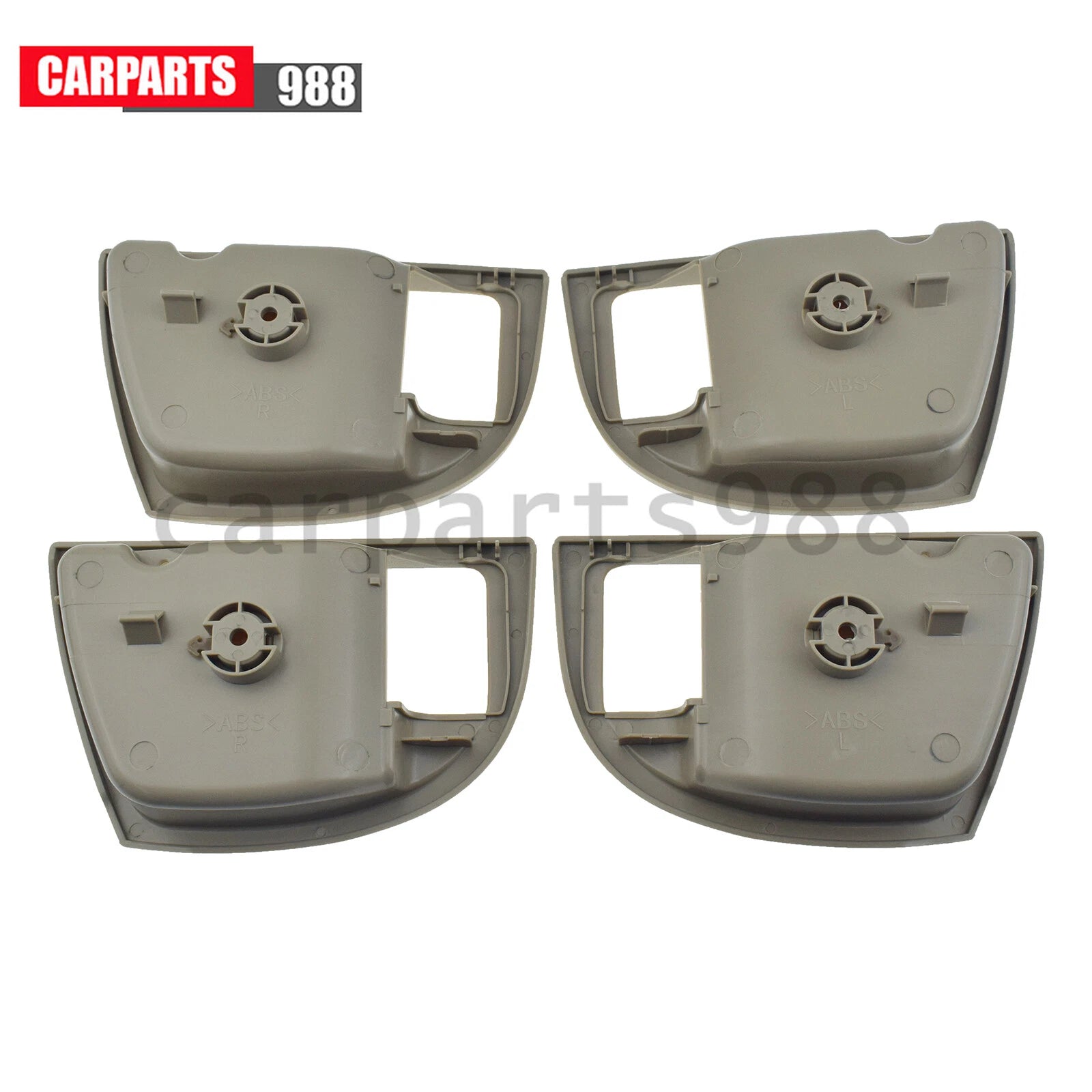 Beige Inside Door Handle Trim Left Right For 07-12 Hyundai Santa Fe 82611-2B000 6B93BC-57