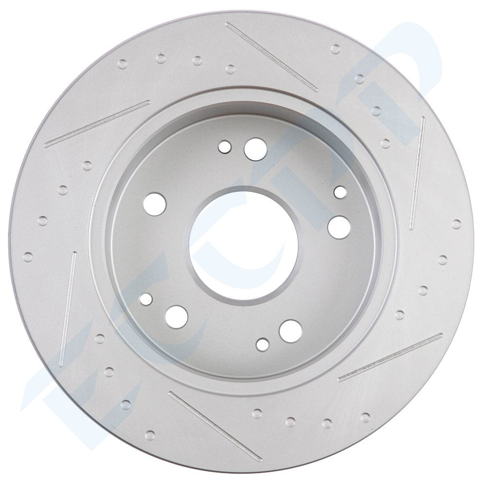 Rear Brake Disc Rotors For Acura Integra Acura RSX Honda Accord 2005 Honda Civic 6B93BC-57