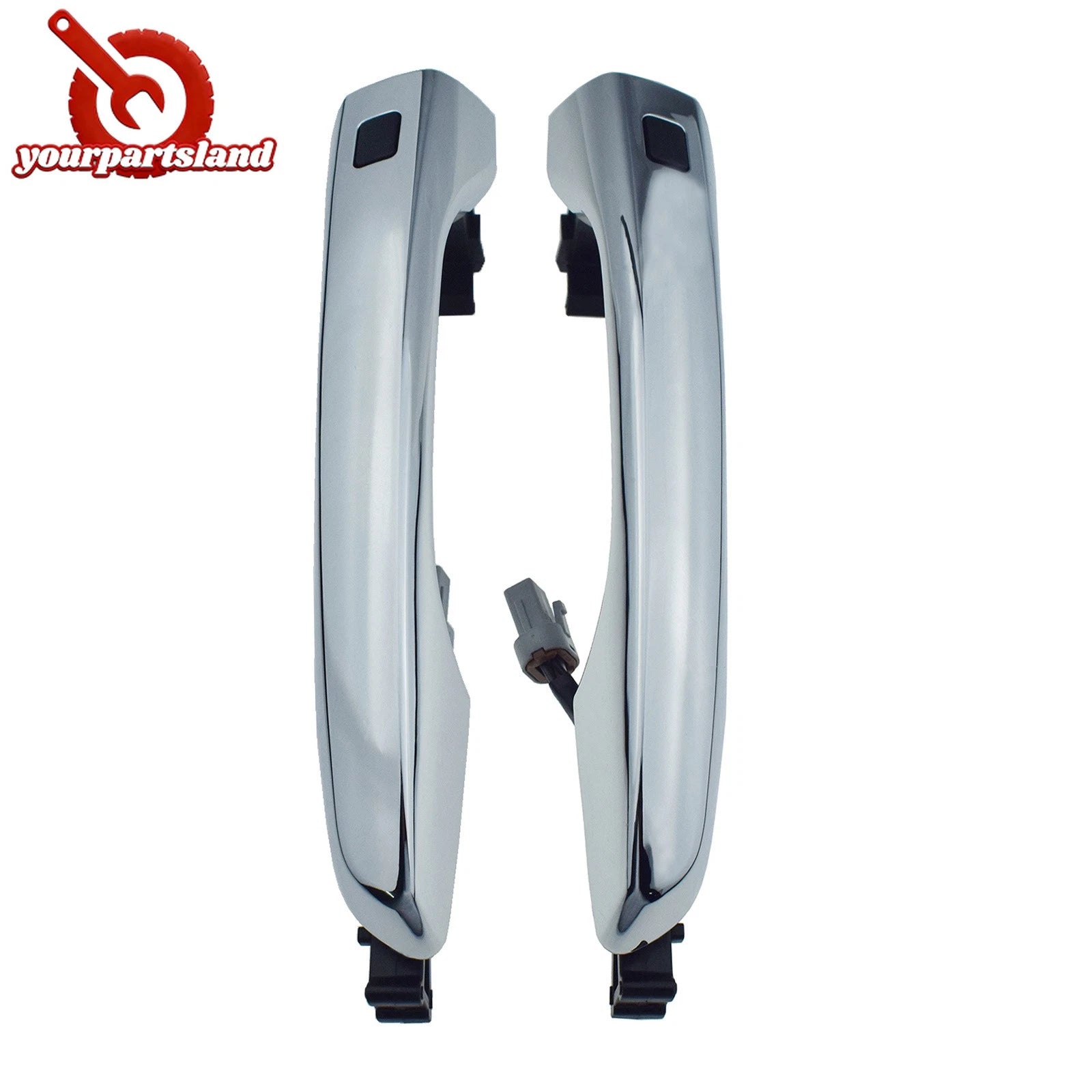 Front LH RH Chrome Outside Door Handle W/ Smart Key For Hyundai Elantra 16-20 6B93BC-57