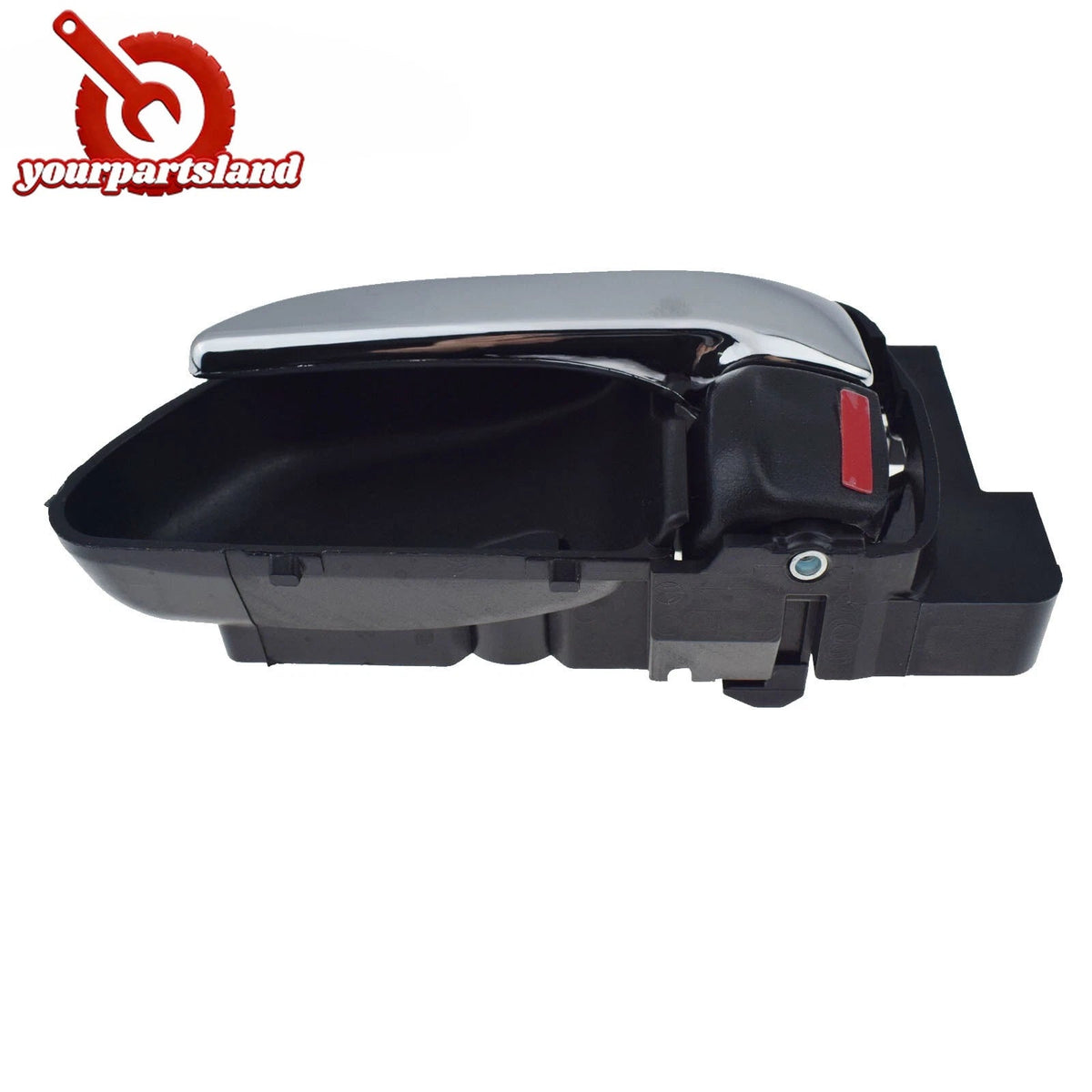 Front / Rear Left Inside Door Handle Shiny Chrome For Subaru Forester 2003-2008 6B93BC-57
