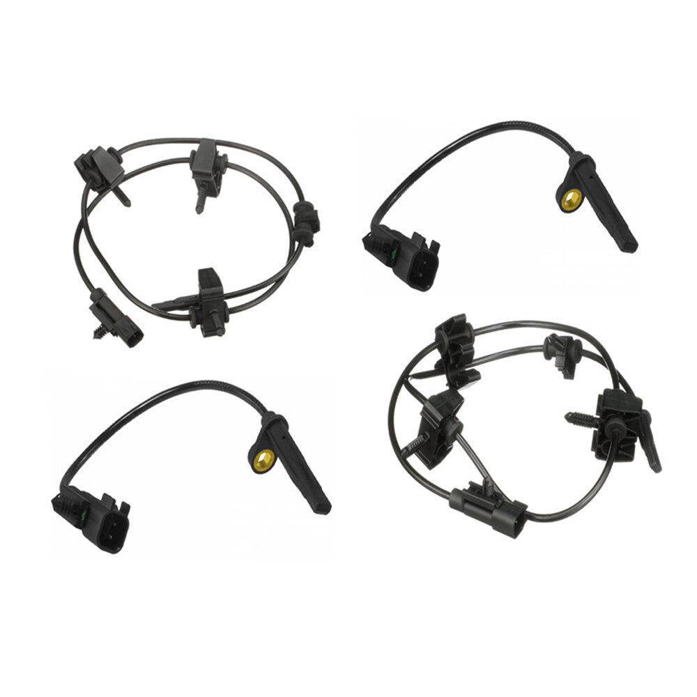 4 ABS Speed Sensor Front Rear Left & Right For Cadillac SRX 10-16 SAAB 9-4X 2011
