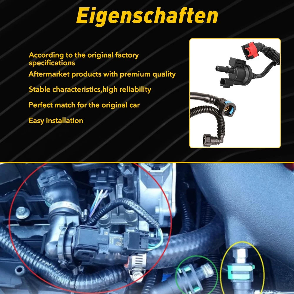 For 2015 2016 2017 18 19 Edge Ford 2.0 Vapor Canister Purge Valve F2GZ9D289A EOA 6B93BC-57
