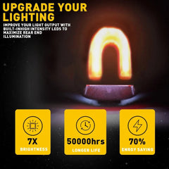 2pcs License LED Plate Light Lamp For Nissan Frontier Titan Armada Xterra Suzuki 6B93BC-57