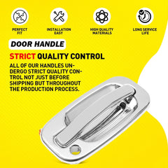 Chrome Exterior Door Handle For 2002-2006 Chevy Avalanche Silverado Suburban EOA 6B93BC-57