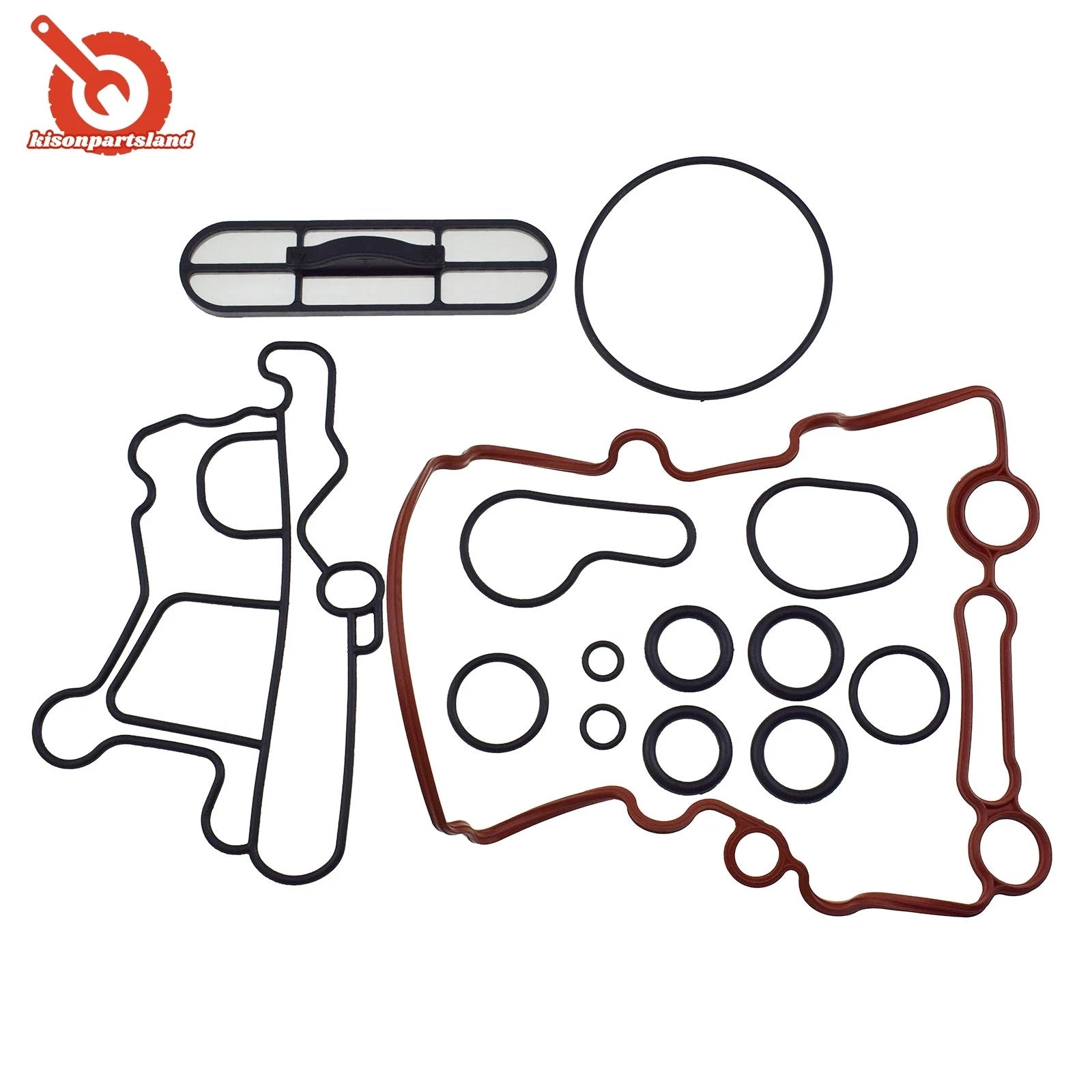 Oil Cooler Gasket Kit Fit 03-10 Ford 6.0L Powerstroke Diesel 3C3Z-9N693-A 6B93BC-57
