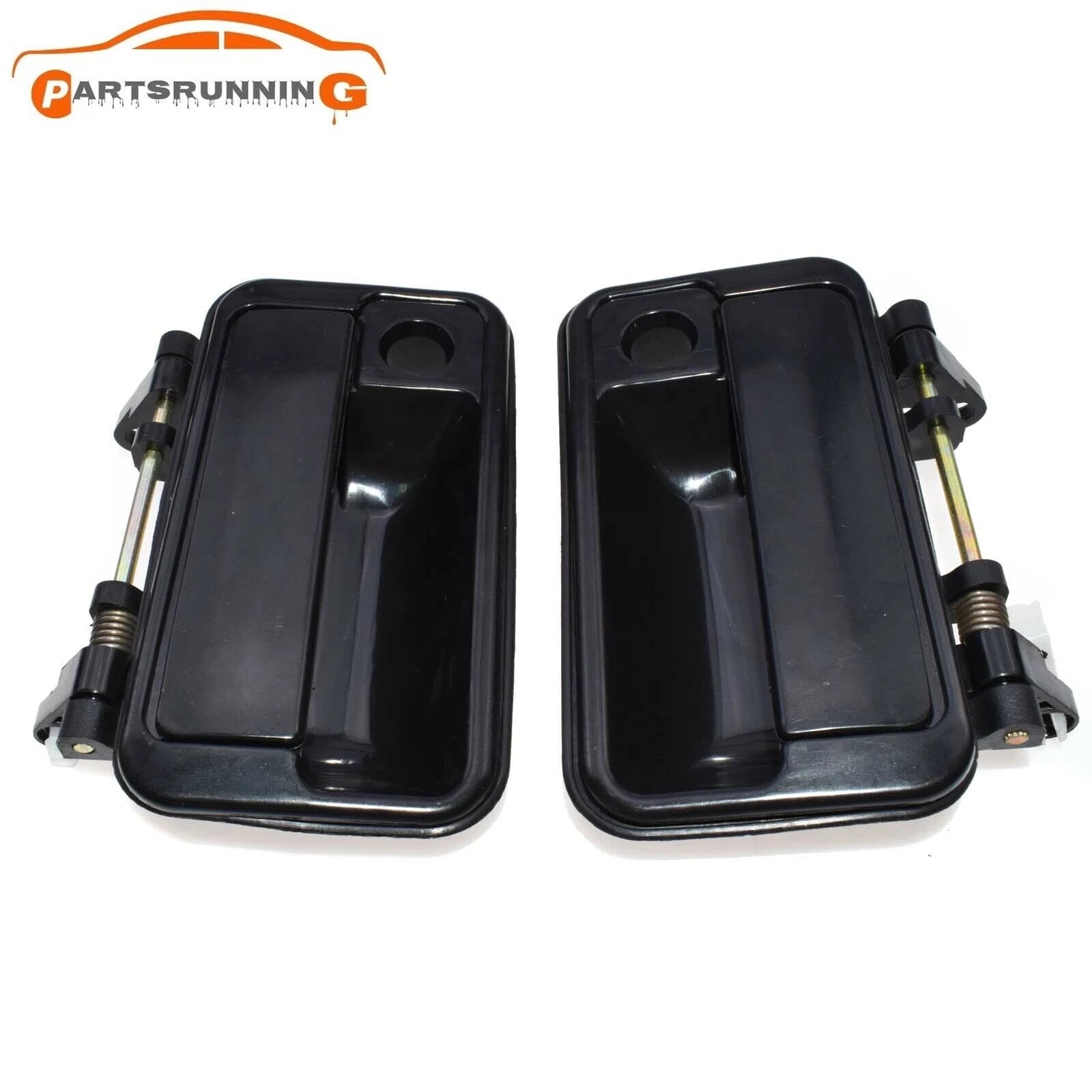 2pcs Exterior Door Handle Front Left & Right For 1989-1994 GEO METRO 8282060B025 6B93BC-57