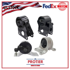 Engine & Trans Mount Set 4PCS for Nissan Passenger Car Altima L4 2.5l 2488cc 6B93BC-57