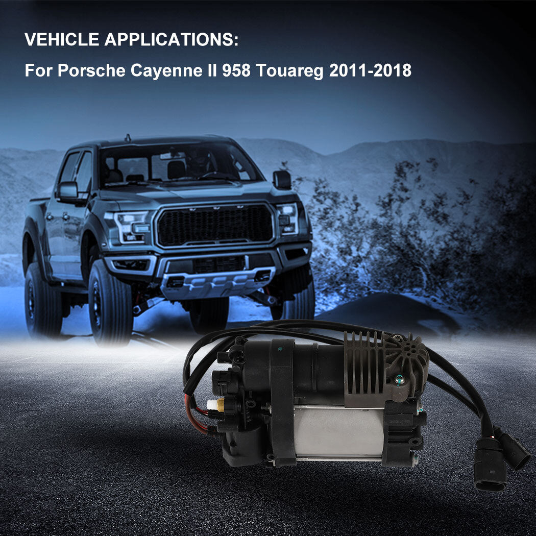Air Suspension Air Compressor Pump For Porsche Cayenne II 958 Touareg 2011-2018 6B93BC-57