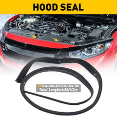 For 2016-19 Honda Civic Seal Hood Gasket Replacement Rubber OE#74146-TEA-T00 EOA 6B93BC-57