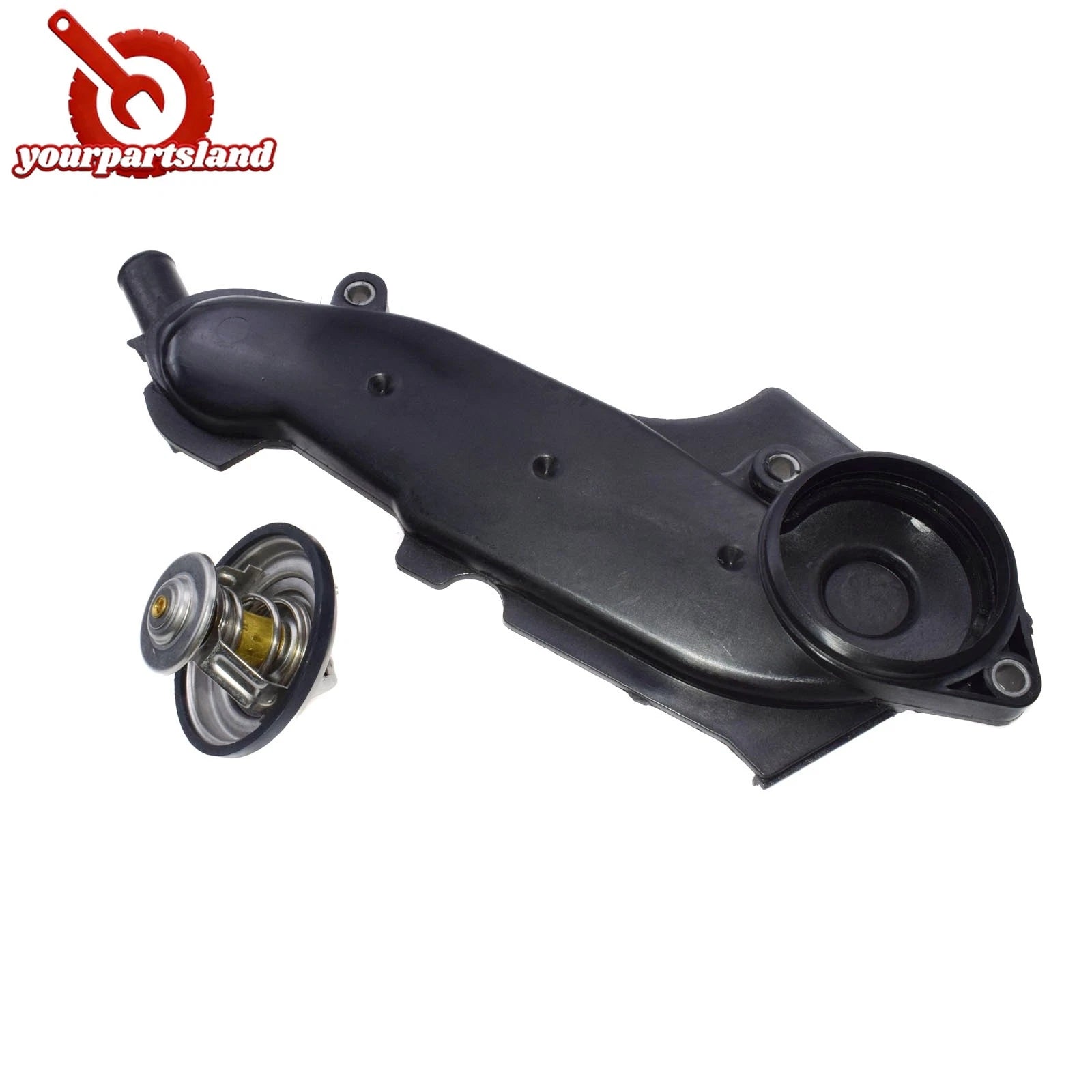 92Deg Thermostat W/ Housing Kit For Audi A6 Allroad Quattro VW Passat 078121113G 6B93BC-57