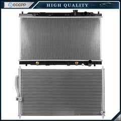 Aluminum Radiator & AC Condenser Cooling Kit For 1994-2001 Acura Integra