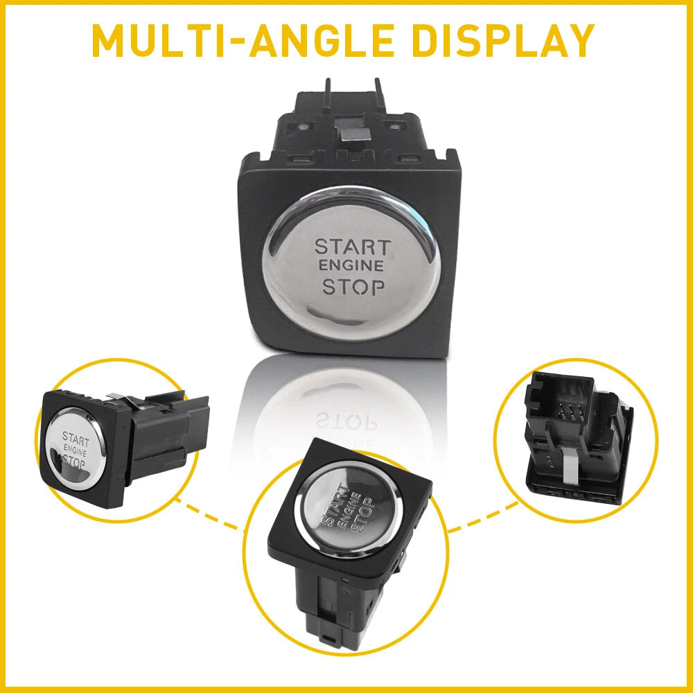 Car Start Engine Stop Push Switch Button For VW Jetta 2011-2017 EOA 6B93BC-57