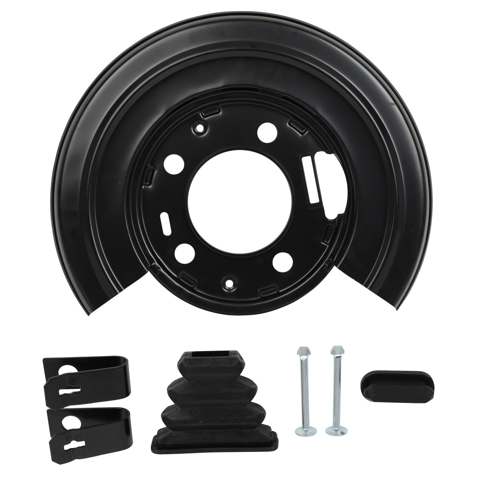 Rear Right Parking Brake Assy w/ Backing Plate For 05-2010 Ford F-250 Super Duty 6B93BC-57