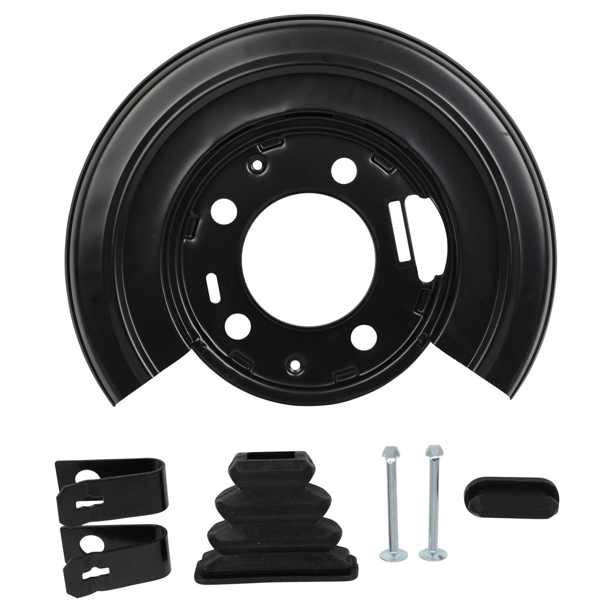 Rear Right Parking Brake Assy w/ Backing Plate For 05-2010 Ford F-250 Super Duty 6B93BC-57