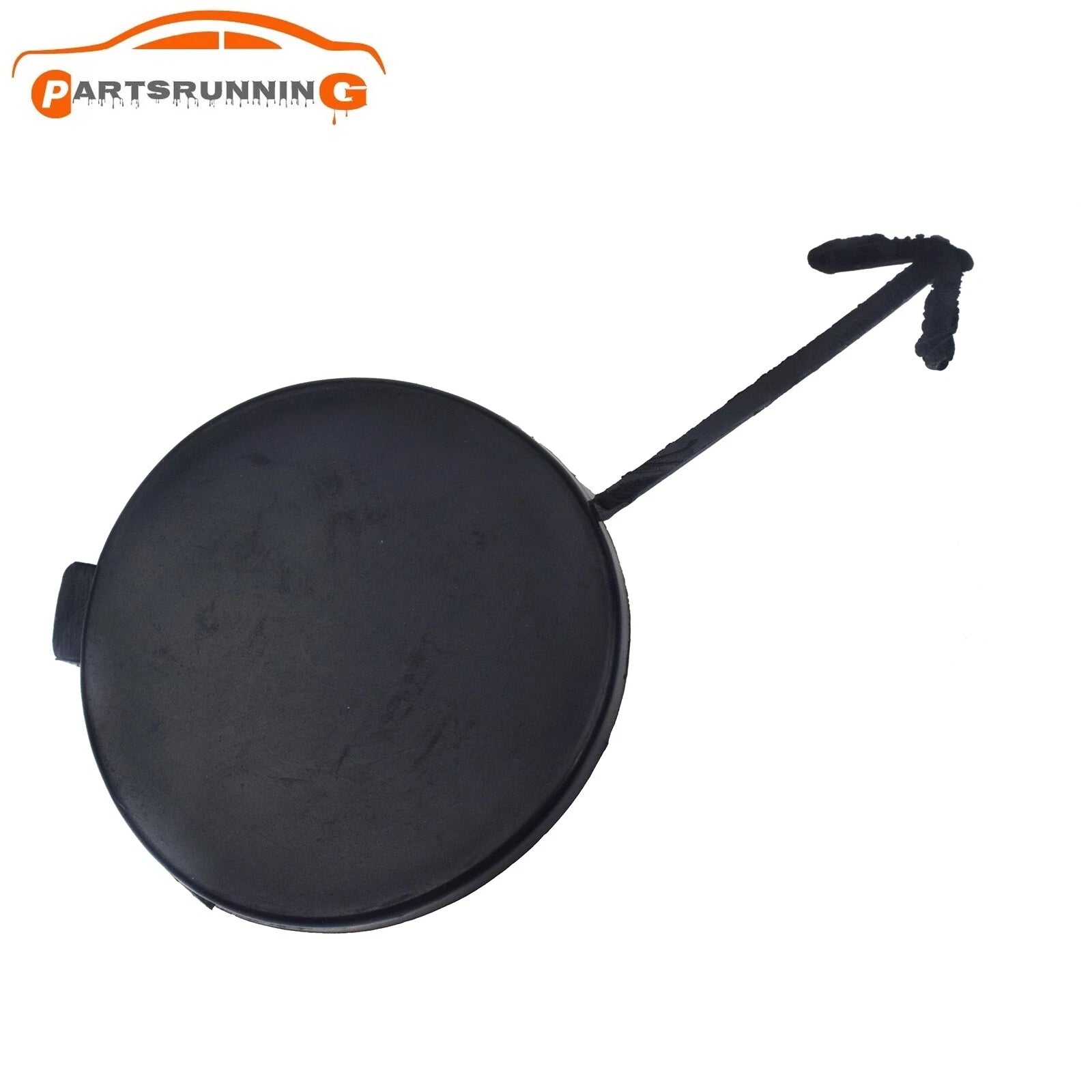 For 2012-2017 Hyundai Accent 865171R000 Front Bumper Tow Hook Eye Black Cover 6B93BC-57