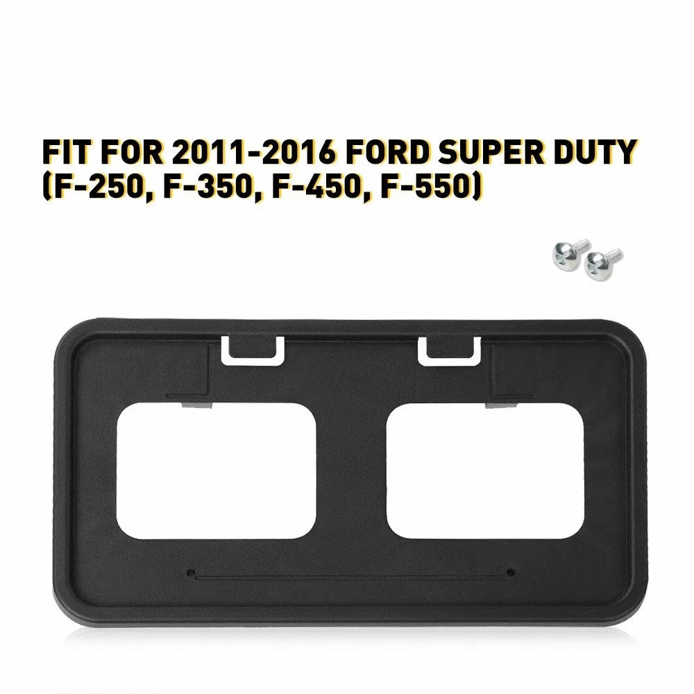 For 2011-2016 Ford F250 F350 Super Duty Front License Plate Tag Bracket Holder A 6B93BC-57