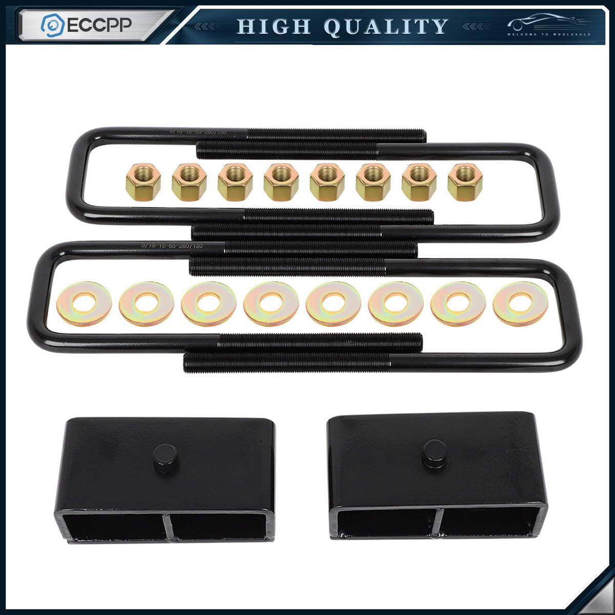 ECCPP 2" Rear Leveling Lift Kit For 1994-2001 Dodge Ram 1500 2500 3500 2WD Only 6B93BC-57