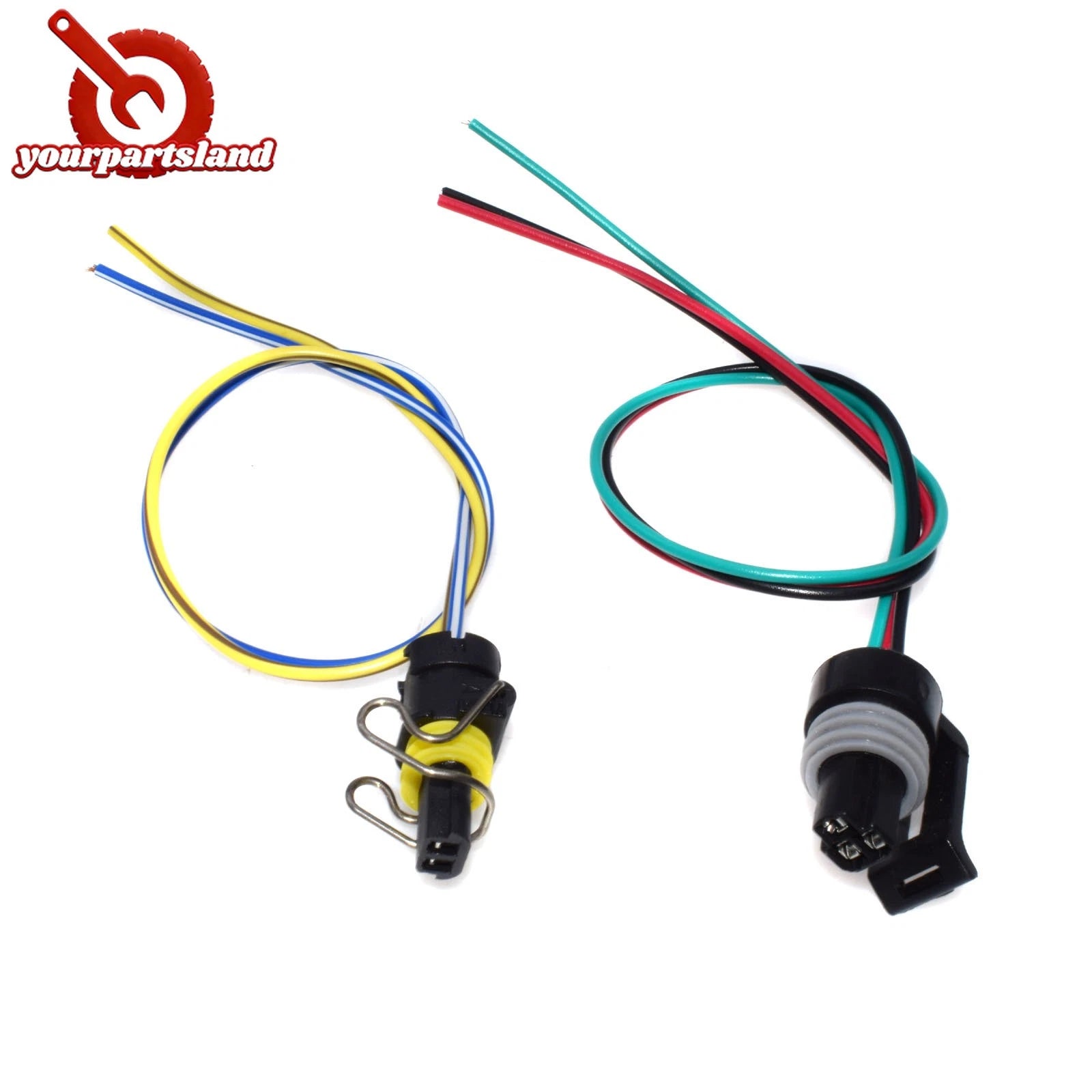 Wire Connectors For Ford 6.0L ICP & IPR Fuel Injection Pressure Regulator Sensor 6B93BC-57