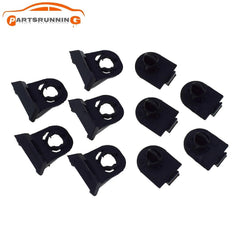 10PCS Front Bumper Fender Liner& Pin Hold Set For 2018-2021 Toyota Camry Corolla 6B93BC-57
