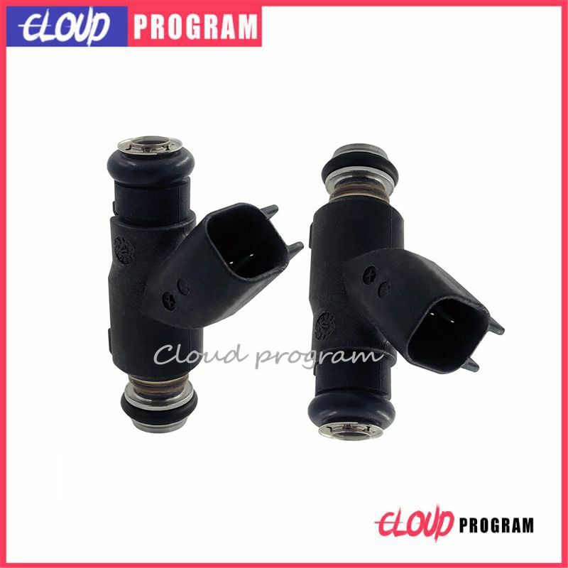 2PCS 27709-06A Fuel Injector FOR Harley Davidson- Delphi Glide 25Degree 6B93BC-57