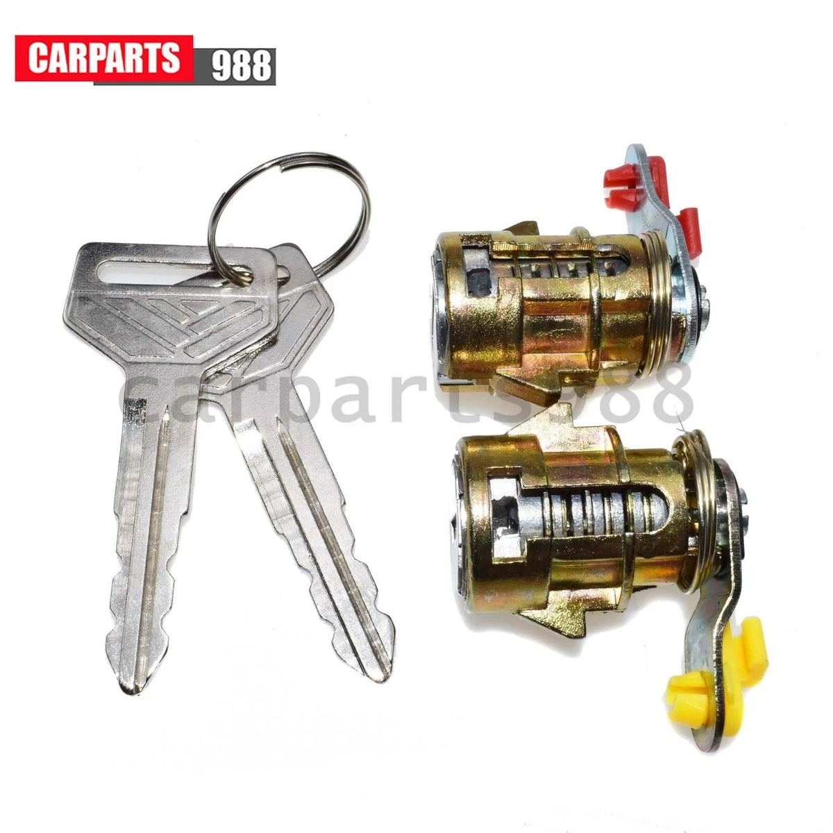 Door Lock Cylinder Set with Keys for Toyota Pickup 1989-1995 4Runner 1989-1998 6B93BC-57