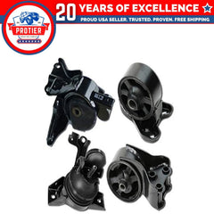 Motor & Trans Mount Set Fits 2001-2006 Hyundai Elantra 2.0L Manual Trans 4PCS 6B93BC-57