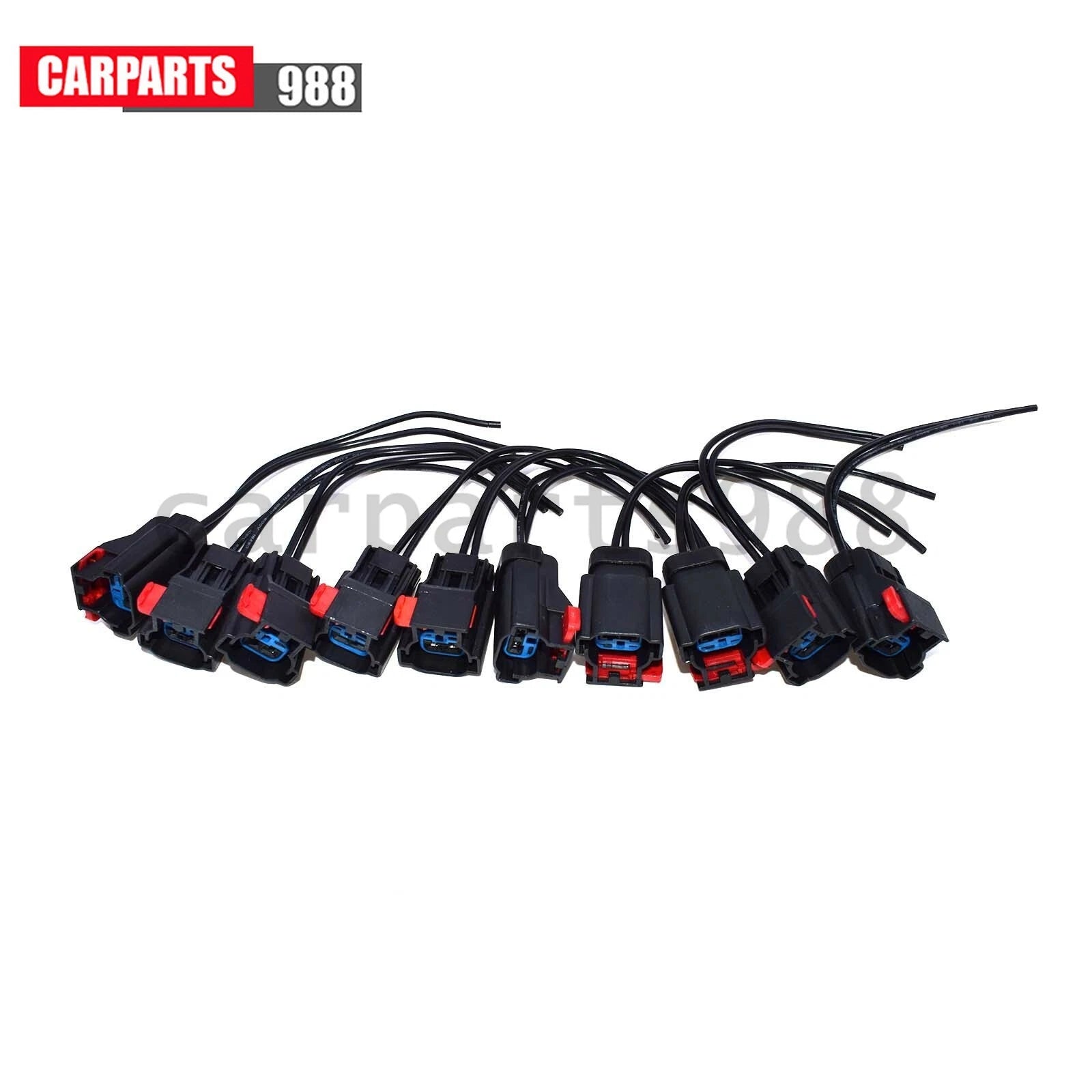 10x Alternator Regulator Connector Harness 2 Way For Dodge Chrysler 04727324AC 6B93BC-57