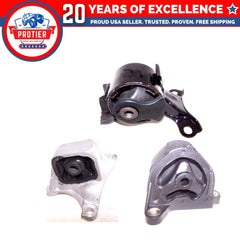 Motor & Trans Mount 3PCS Set for 2002-2006 Acura RSX Exc. Type-s 2.0L Manual 6B93BC-57