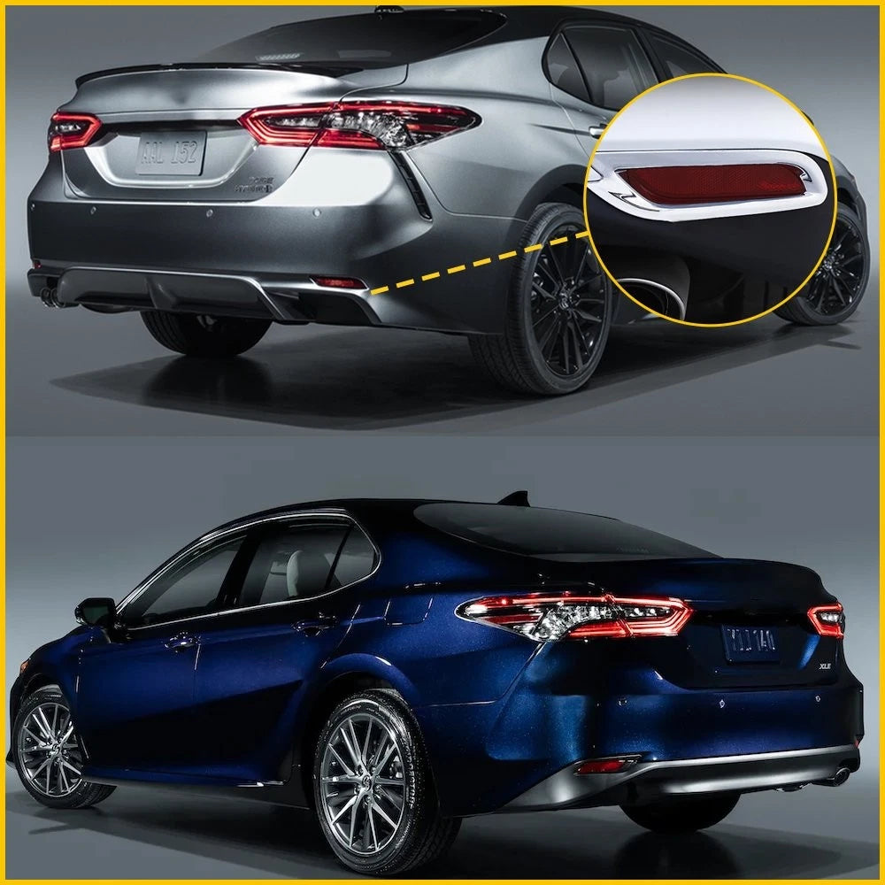 Left+Right Rear Bumper Light Lamp Reflector Lamp For Toyota Camry 2018-2020 2021 6B93BC-57