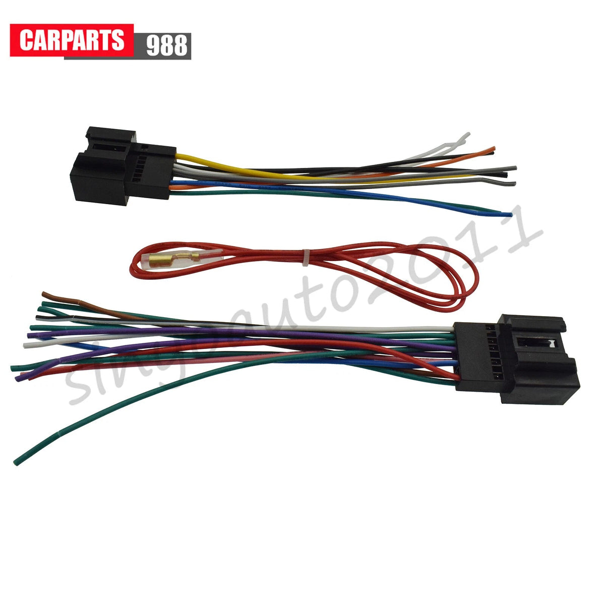 Car Stereo Radio Wiring Harness Adapter for Cadillac DTS Chevy Silverado Yukon 6B93BC-57