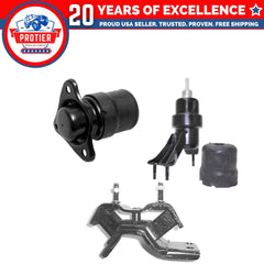 Engine Motor & Trans Mount Set for 1992-1996 Toyota Camry 2.2L for Auto 3PCS 6B93BC-57