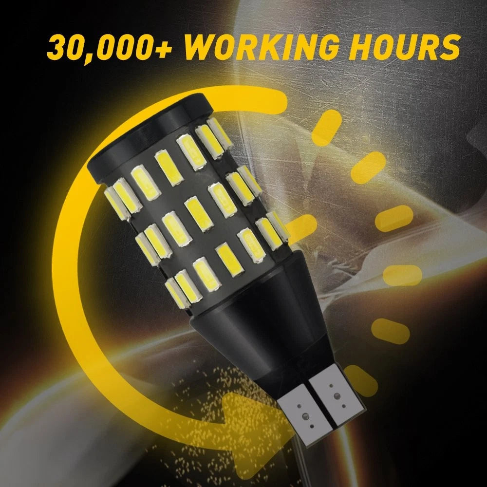 AUXITO LED Reverse Back Up Light Bulb 921 912 W16W T15 906 916 Super White 6000K AUXITO