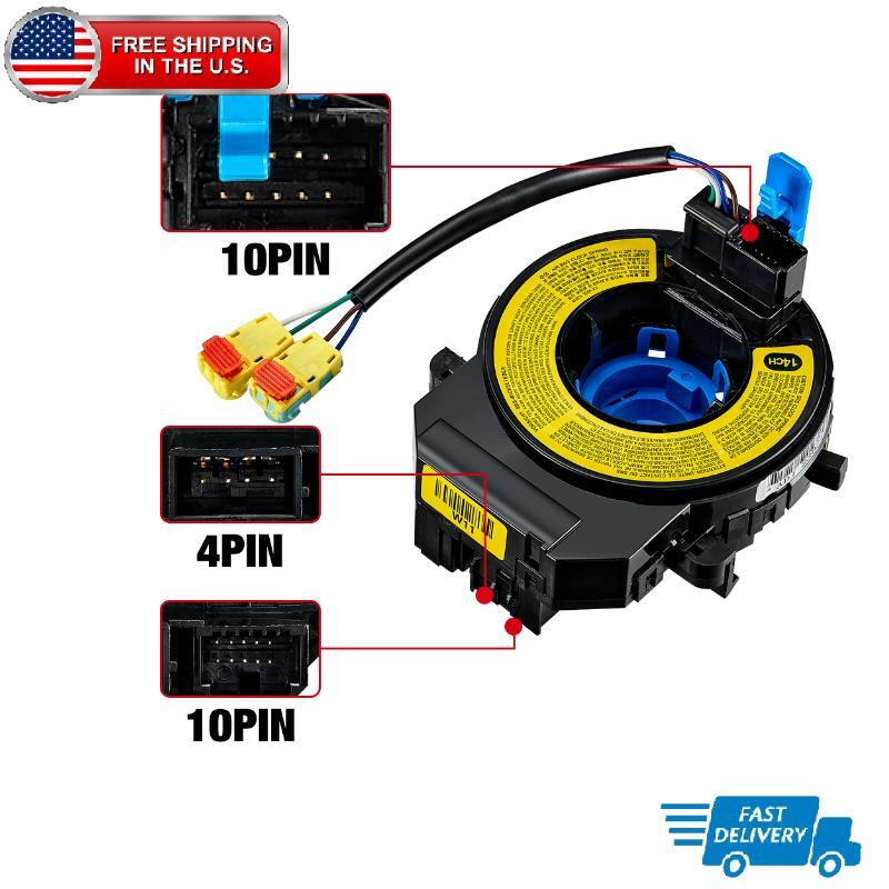 93490-3V120 Clock Spring For Hyundai Azera 2011 2012 2013 2014 W/O Heated Seats
