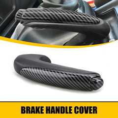 Black Brake Parking Grip Knob Lever Cover Handle Set for Honda Civic 2006-2011 6B93BC-57