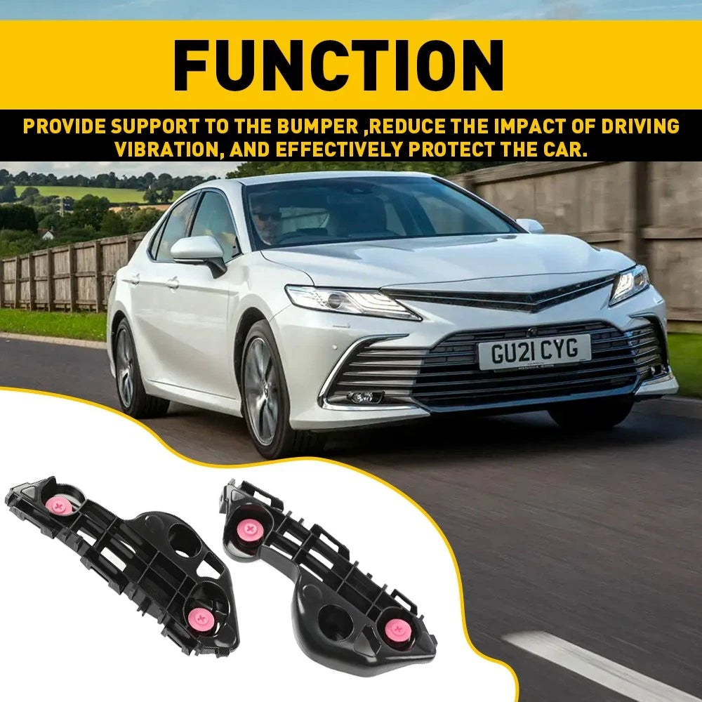 For Toyota Camry 2018-2021 Front Bumper Retainer Support Side Brackets LH RH EOA 6B93BC-57