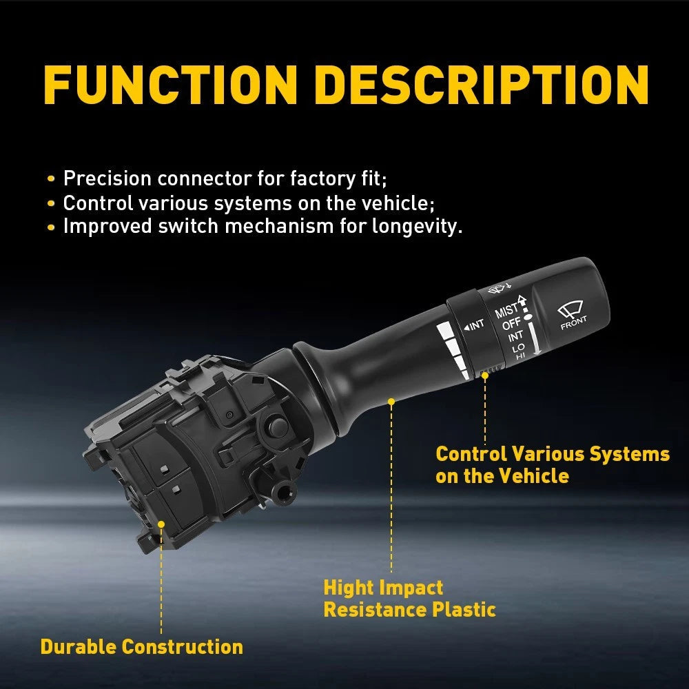 Windshield Wiper Switch Ctrol for 2011-14 Hyundai 2.0L Sonata 2.4L 93420-1U000 6B93BC-57