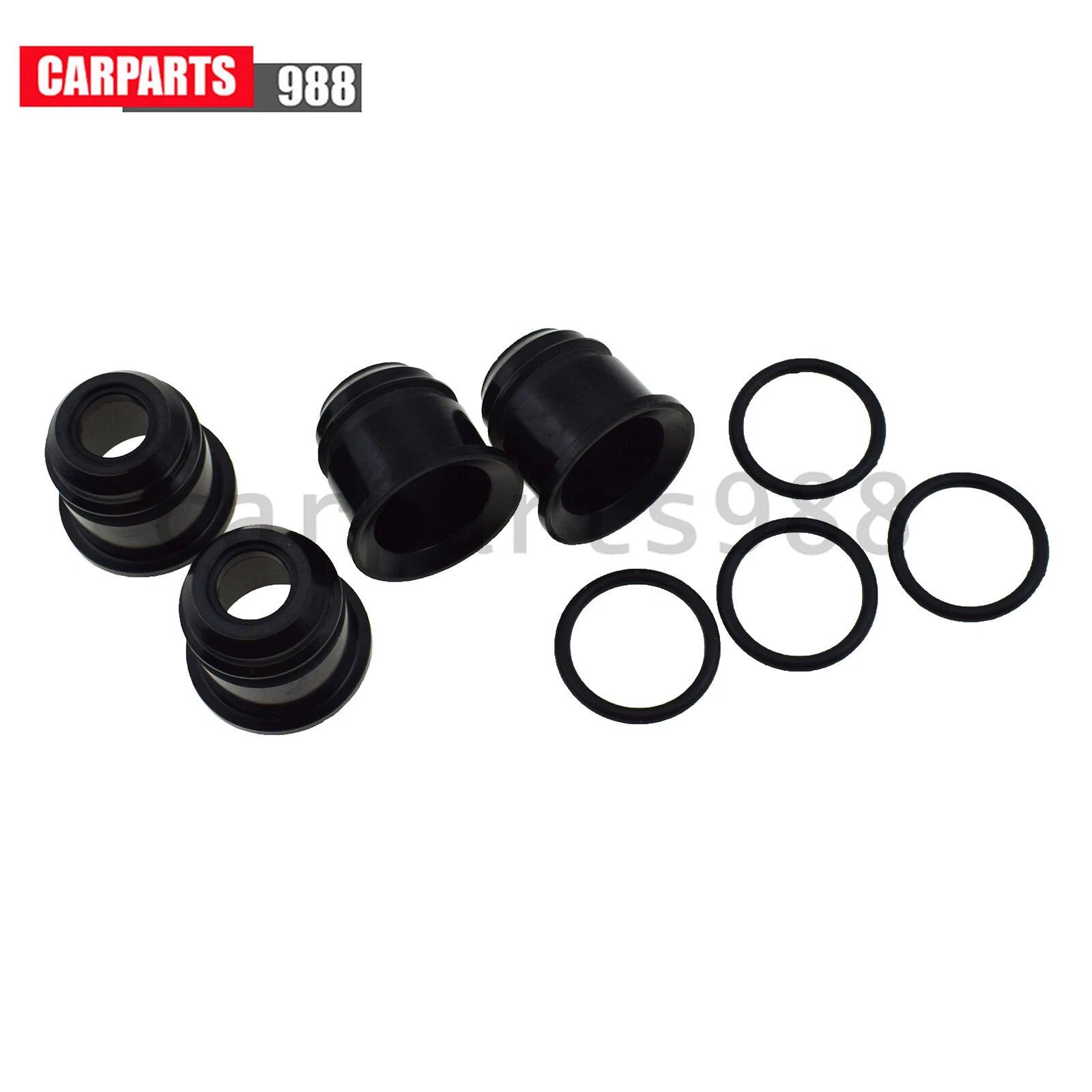 Fuel Injector Holder Spacer W/O-Rings For Toyota Tacoma 2.7L 4Cyl 90561-10018 6B93BC-57