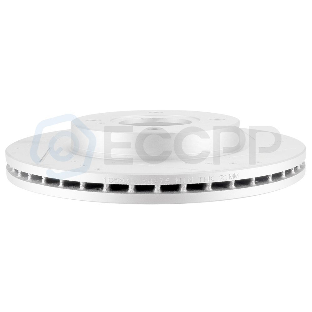 Front Brake Discs Rotors For 2011 2012 2013 2014 2015 2016 2017-2019 Ford Fiesta 6B93BC-57